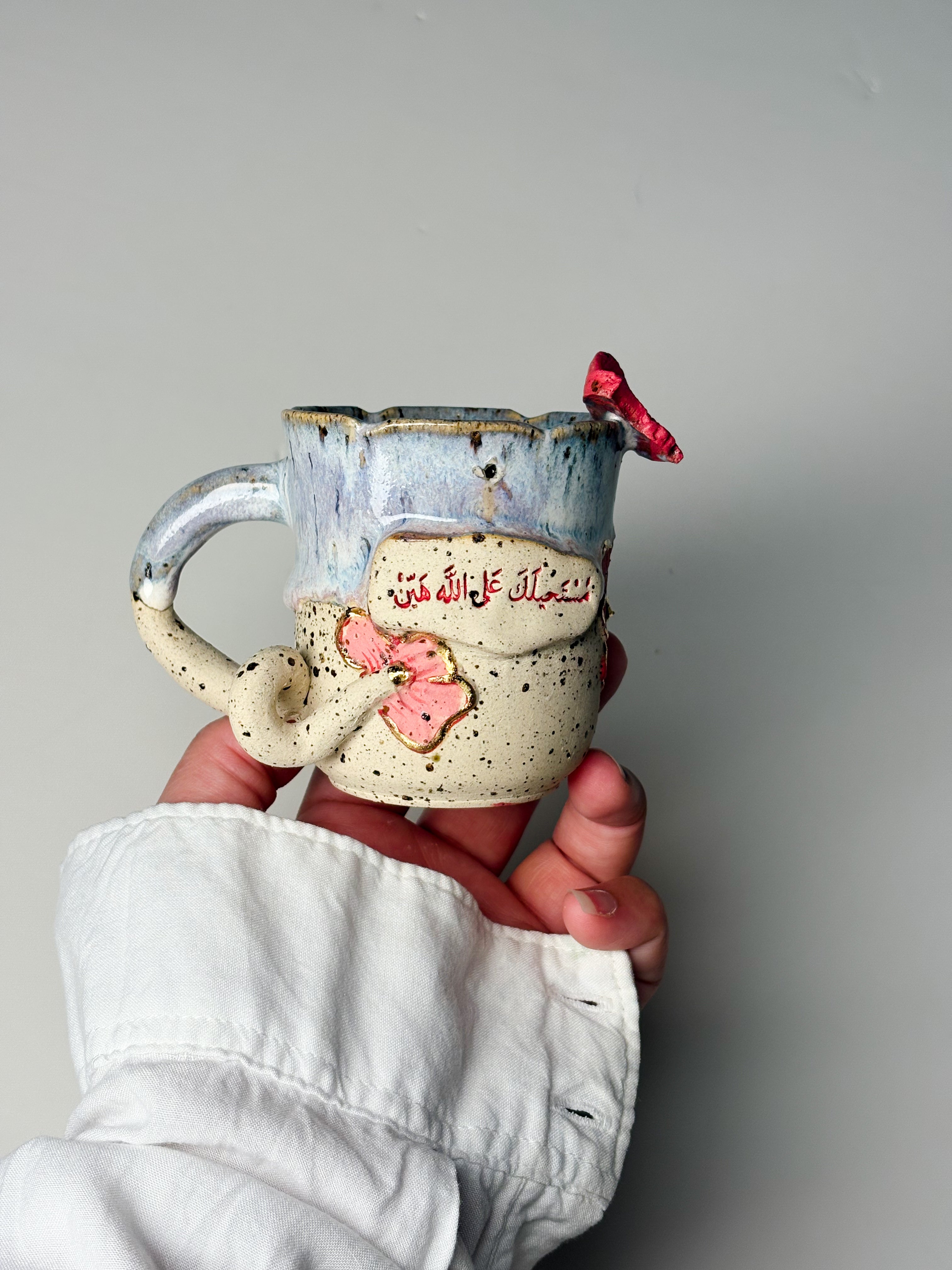 فراشة ورد ٣