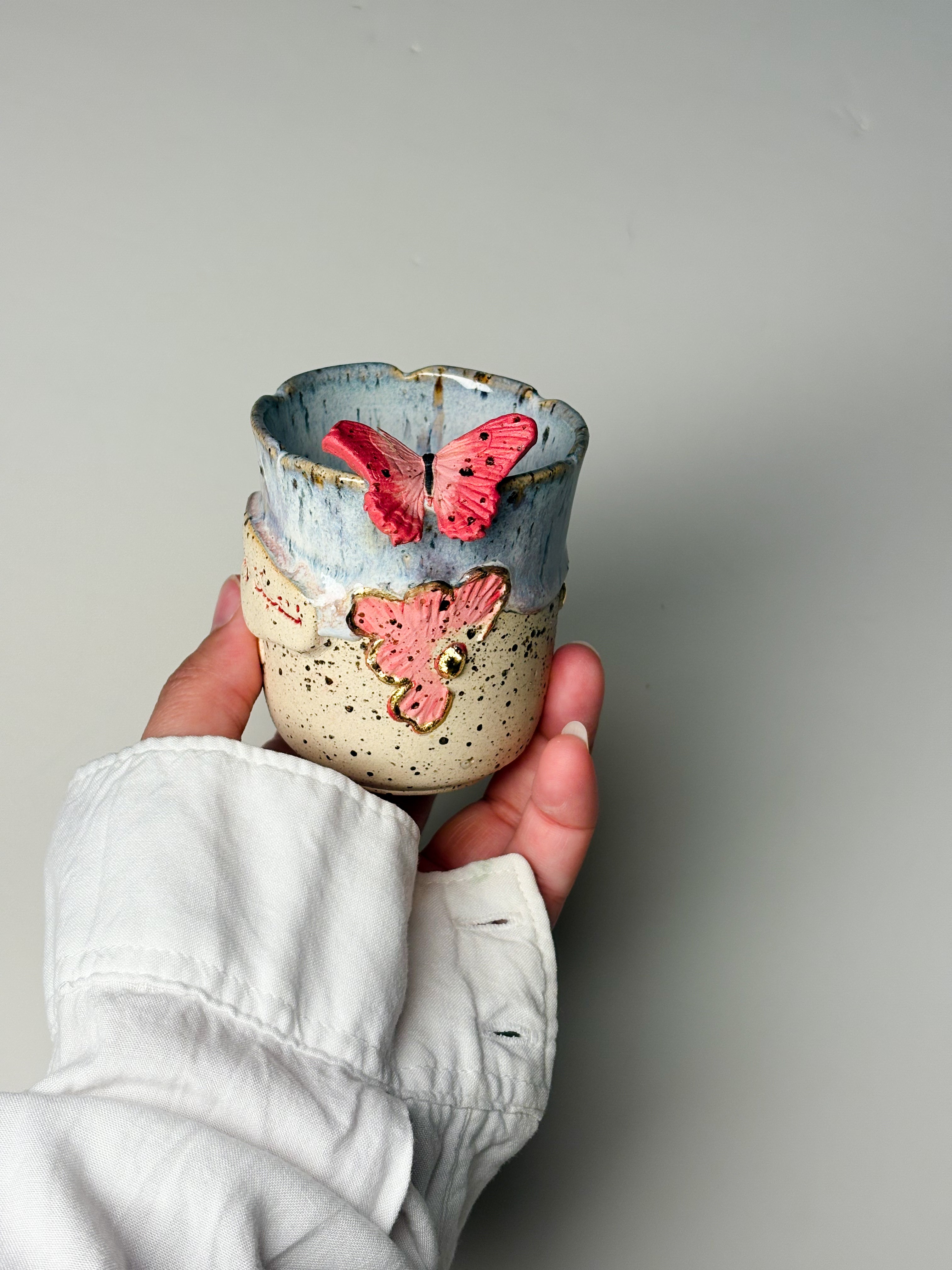 فراشة ورد ٣